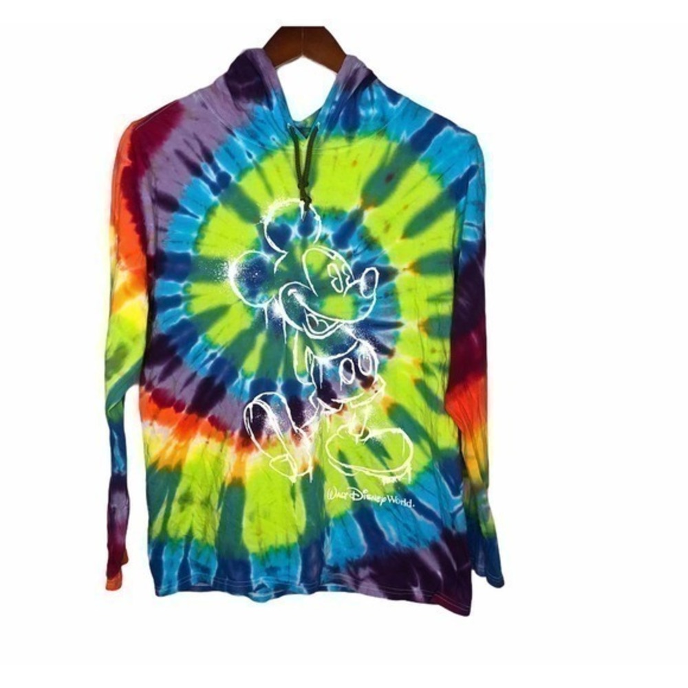 Walt Disney World Mickey Mouse tie dye sweatshirt